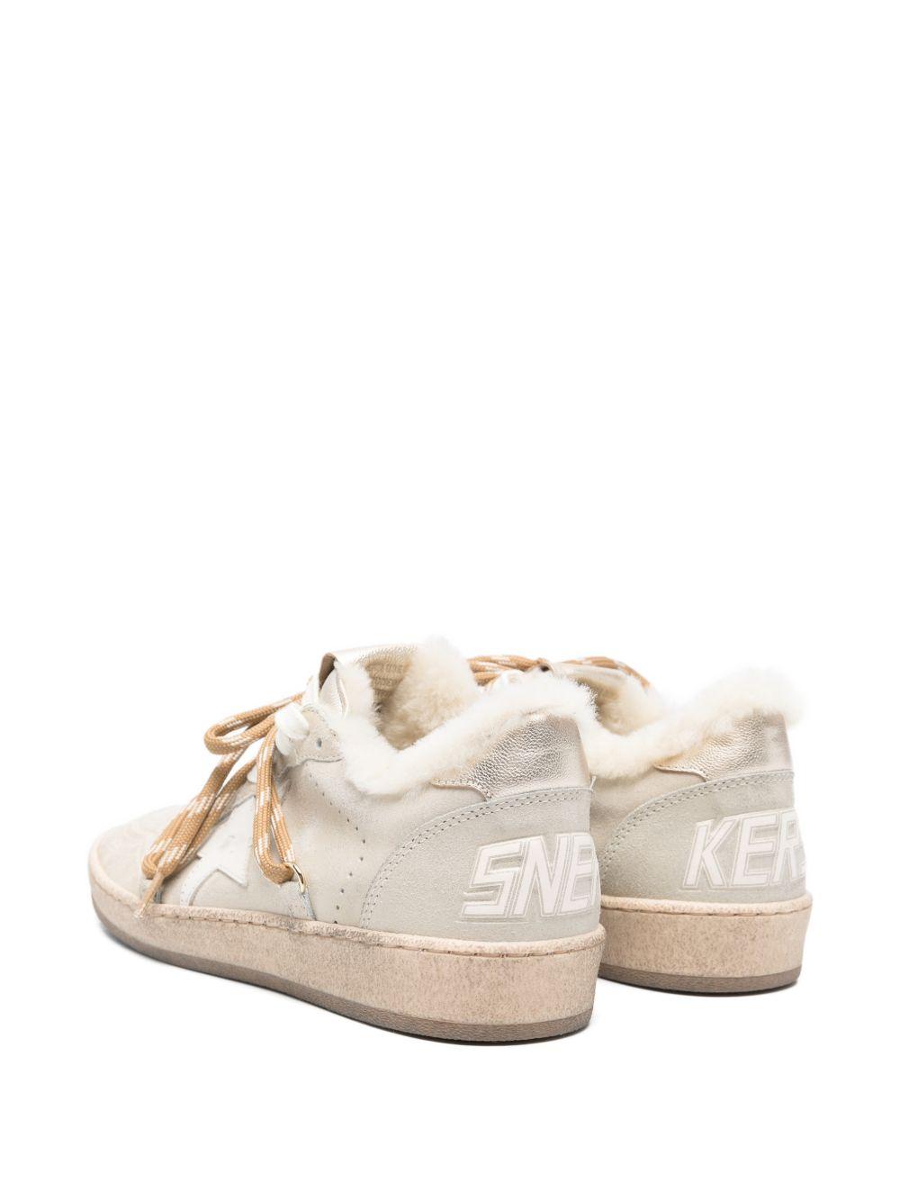 Sneakers ballstar in avorio Golden goose - donna 