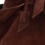 Borsa la passeggiata medium in marrone The Attico - donna 