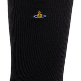 Calzini con ricamo Orb in nero Vivienne westwood - donna 