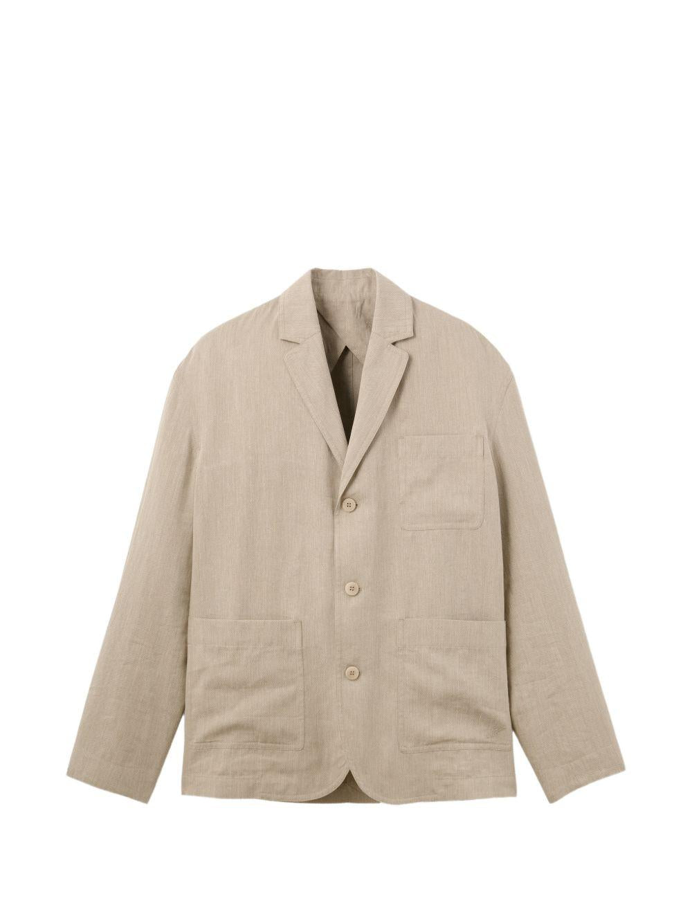 Giacca monopetto la veste pastro in beige Jacquemus - uomo 