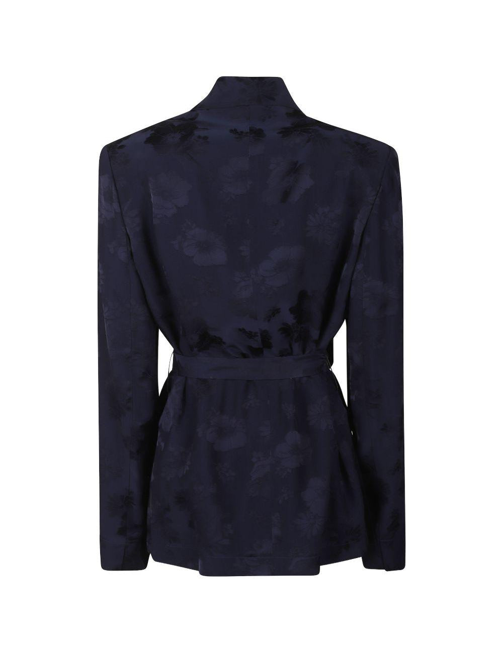 Giacca jacquard in blu Forte Forte - donna 