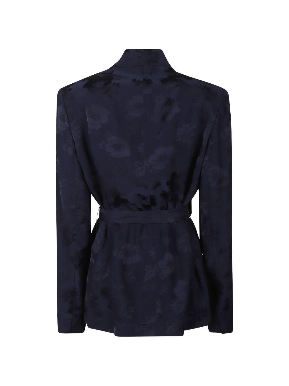 Giacca jacquard in blu Forte Forte - donna 