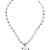 Collana Tipsy Cross in argento Darkai - unisex 