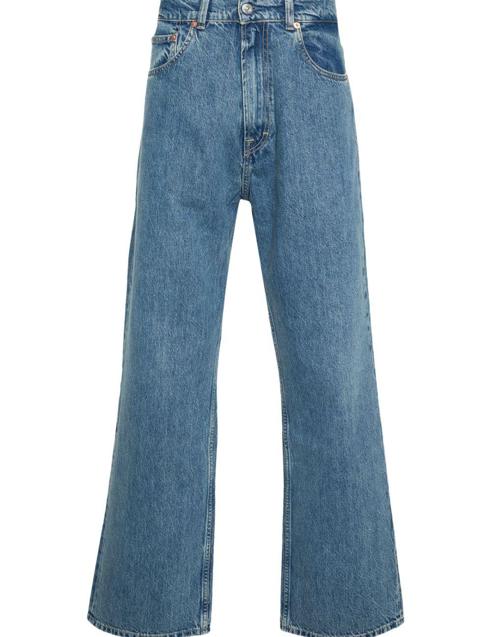 Jeans Third Cut con cinque tasche in blu Our legacy - uomo 