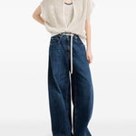 Cardigan con zip in bianco Brunello cucinelli - donna 