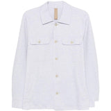 Giacca-camicia con tasche in grigio Eleventy - uomo 
