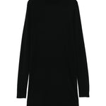 Abito midi a collo alto in nero Toteme - donna 