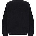 Bomber bouclé in nero Laneus - donna 