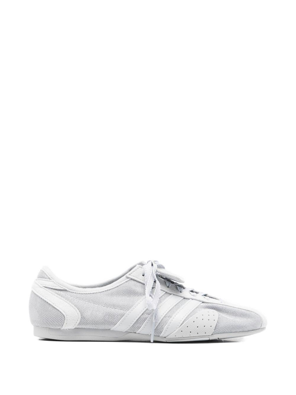 Sneakers con lacci metallizzati in grigio Adidas by stella mc cartney - donna 