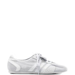 Sneakers con lacci metallizzati in grigio Adidas by stella mc cartney - donna 