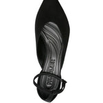 Décolleté con cinturino alla caviglia fang in nero Mugler - donna 