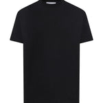 T-shirt a maniche corte in nero 