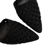 Espadrilles The High con zeppa in nero Jacquemus - donna 
