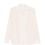 Camicia con revers a lancia in rosa chiaro Lardini - uomo 