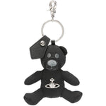 Portachiavi a forma di orsetto in nero Vivienne westwood - donna 