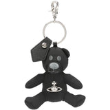 Portachiavi a forma di orsetto in nero Vivienne westwood - donna 