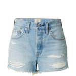 Shorts in denim 501 in celeste Levi's - donna 