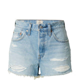 Shorts in denim 501 in celeste Levi's - donna 