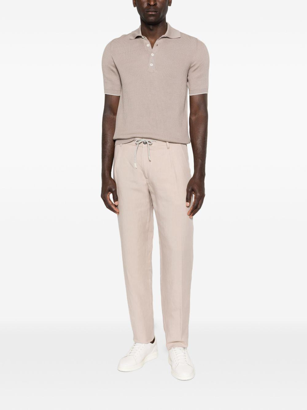 Pantaloni con coulisse in rosa Eleventy - uomo 