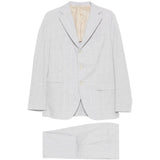Completo monopetto in grigio Eleventy - uomo 