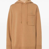 Felpa con cappuccio e tasca in marrone Maxmara - donna 