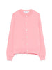 Cardigan con bottoni in rosa Comme Des Garçons - donna