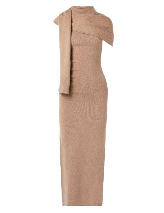 Abito lungo Hathaway in borgogna Simkhai - donna 
