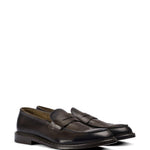 Mocassini in pelle in nero Doucal's - uomo 