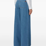 Jeans con bottoni in blu Maxmara weekend - donna 