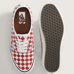 Sneakers authentic 44 diamond check in bianco e rosso Vans - unisex 