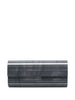 Jimmy Choo sweetie clutch bag with logo in grey - women's