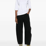 T-shirt con impunture in bianco Gr10k - donna 