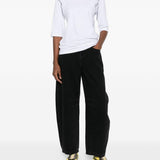 T-shirt con impunture in bianco Gr10k - donna 