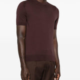 T-shirt Kempton in viola John smedley - uomo 