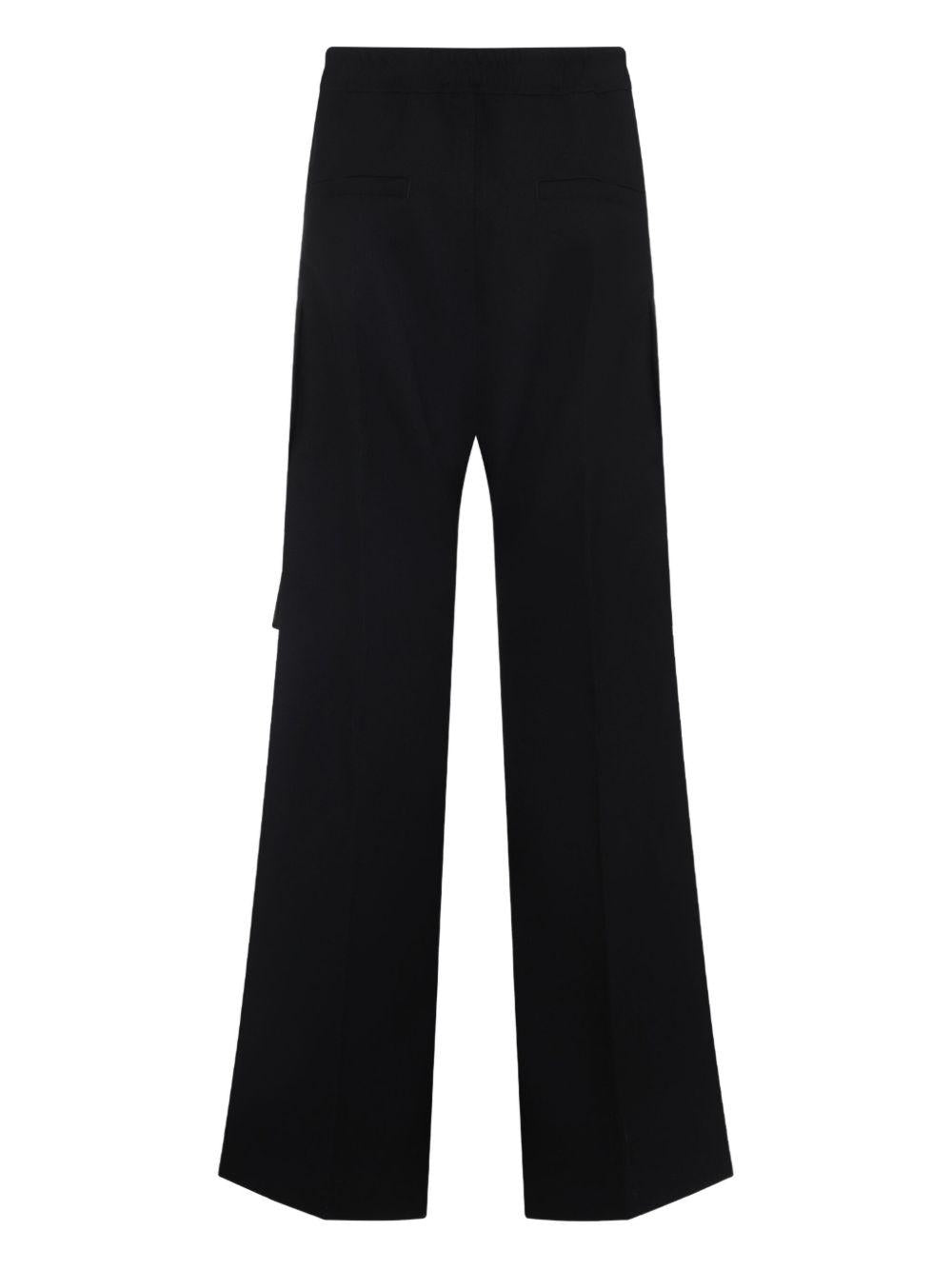 Cargo Belas con coulisse in nero Rick Owens - uomo 
