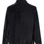 Giacca in pelle con bottoni in nero Sunflower - uomo 