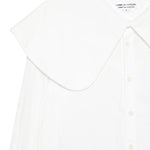 Camicia con colletto oversize in bianco Comme des garcons comme des garcons  - donna 