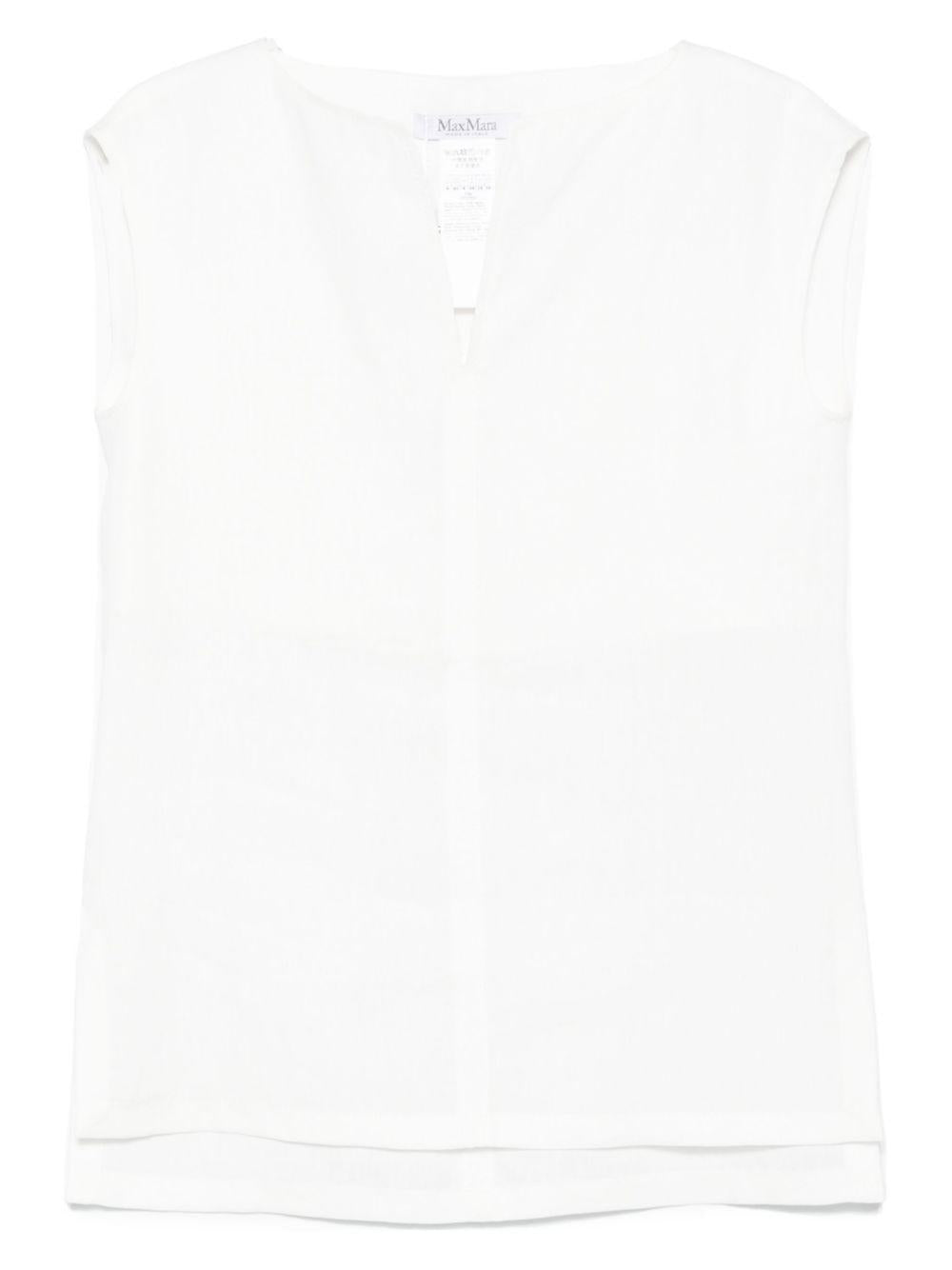 Top Colimbo in bianco Maxmara - donna 
