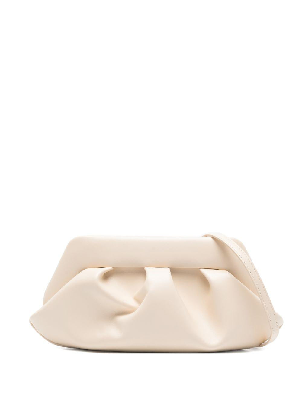 Clutch bios baguette in avorio Themoirè - donna 