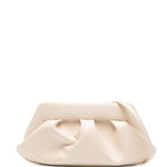 Clutch bios baguette in avorio Themoirè - donna 