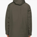 Cappotto Range Down con cappuccio in verde The north face - uomo 