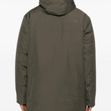 Cappotto Range Down con cappuccio in verde The north face - uomo 