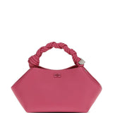 BORSA A MANO BOU SMALL IN ROSA GANNI - DONNA 