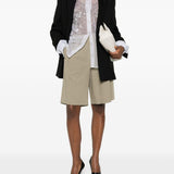 Shorts ampi in grigio Toteme - donna 
