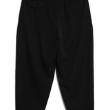Pantaloni con pieghe in lana in nero Comme des garcons homme plus - uomo 
