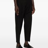 Pantaloni a pieghe con piega stirata in nero Briglia 1949 - uomo 