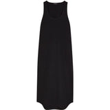 Abito midi smanicato in nero Wardrobe.Nyc - donna 