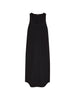Wardrobe.Nyc women's black sleeveless midi dress
