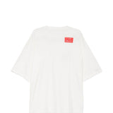 T-shirt con stampa in bianco Undercover - uomo 