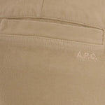 Pantaloni dritti in beige A.P.C.- uomo 
